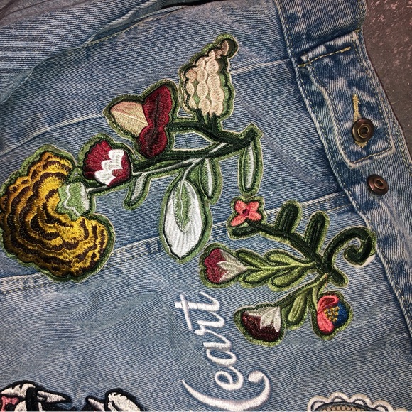 Fur Lined Jean Jacket - Picture 7 of 10